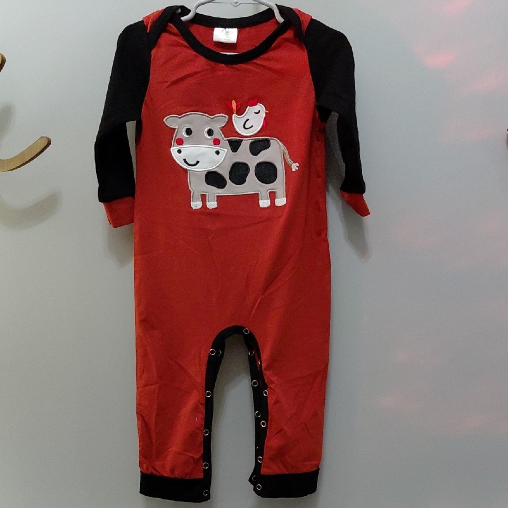 New Cow Romper
